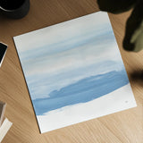 Serenity Sea IV by Chris Paschke. Shown as a detailed flat fine art print, highlighting archival giclee quality. Available as an archival giclee rolled canvas, fine art paper, or poster print. SKU 85758a.