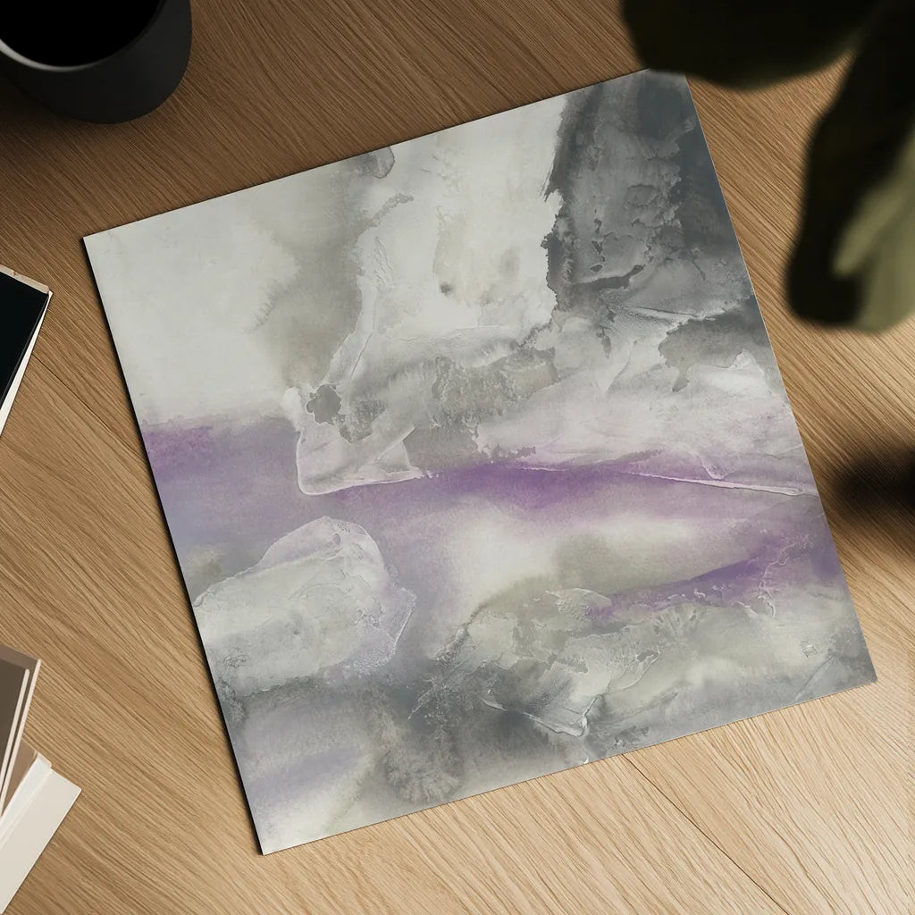 Shades of Amethyst II by Chris Paschke. Shown as a detailed flat fine art print, highlighting archival giclee quality. Available as an archival giclee rolled canvas, fine art paper, or poster print. SKU 35266a.