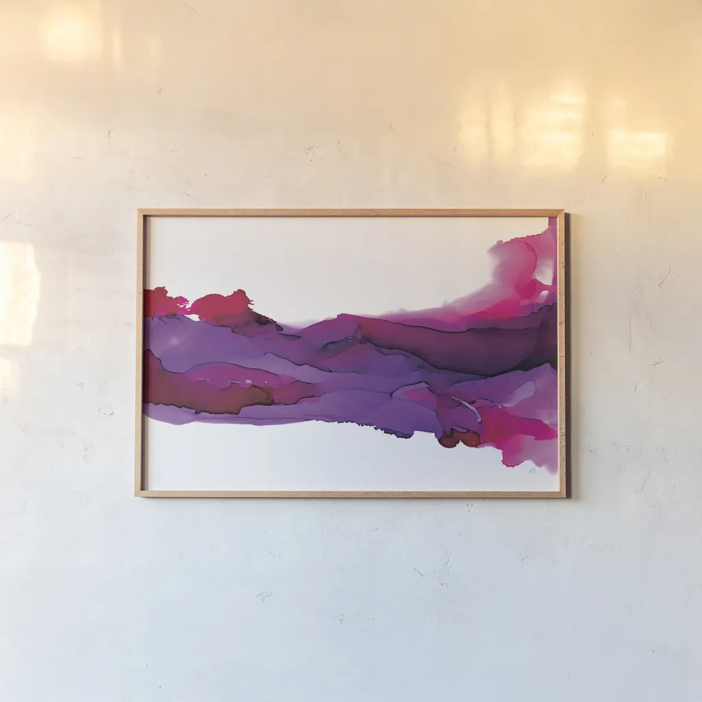 Shadows by Chris Paschke. shown as a paper print in a natural frame. Available as a archival giclee rolled canvas, fine art paper, or poster print. SKU 65429i.