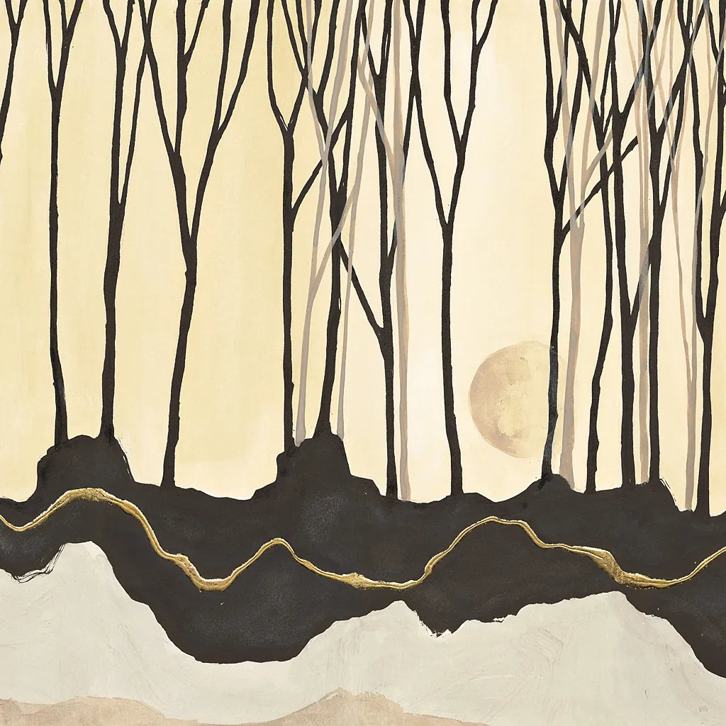 Silhouette V by Chris Paschke. SKU 33315a. Archival Giclee Fine art print for wall decor.