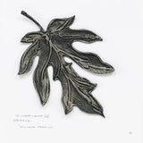 Silver Leaf Papay by Chris Paschke. SKU 36632a. Archival Giclee Fine art print for wall decor.