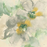 Silver Quince I Teal by Chris Paschke. SKU 26386a. Archival Giclee Fine art print for wall decor.