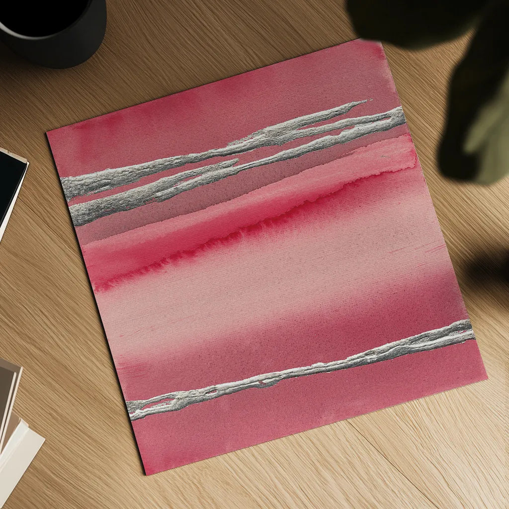 Silver Rose I by Chris Paschke. Shown as a detailed flat fine art print, highlighting archival giclee quality. Available as an archival giclee rolled canvas, fine art paper, or poster print. SKU 26740a.