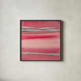 Silver Rose I by Chris Paschke. Shown in a sleek black glass frame for a contemporary gallery look. Available as an archival giclee rolled canvas, fine art paper, or poster print. SKU 26740a.