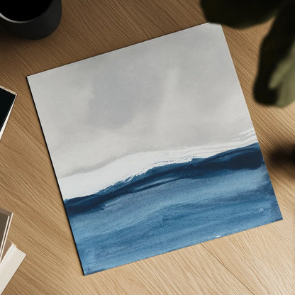 Silver Sea II by Chris Paschke. Shown as a detailed flat fine art print, highlighting archival giclee quality. Available as an archival giclee rolled canvas, fine art paper, or poster print. SKU 84581a.