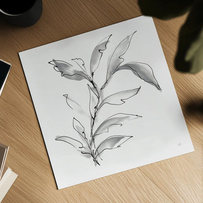 Simple Grey IV by Chris Paschke. Shown as a detailed flat fine art print, highlighting archival giclee quality. Available as an archival giclee rolled canvas, fine art paper, or poster print. SKU 92784a.