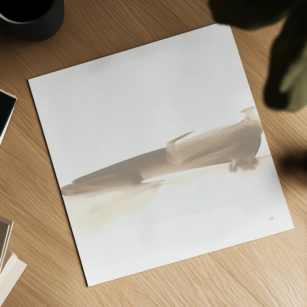 Simple Stroke II by Chris Paschke. Shown as a detailed flat fine art print, highlighting archival giclee quality. Available as an archival giclee rolled canvas, fine art paper, or poster print. SKU 92758a.