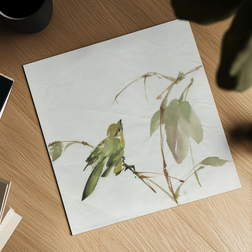 Sisken by Chris Paschke. Shown as a detailed flat fine art print, highlighting archival giclee quality. Available as an archival giclee rolled canvas, fine art paper, or poster print. SKU 23943a.