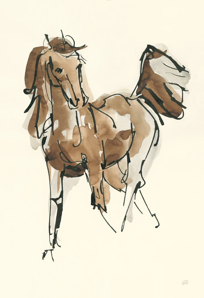 Sketchy Horse VI by Chris Paschke