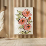 Smooth Rose I by Chris Paschke. shown as over sized large wall art. Available as an archival giclee rolled canvas, fine art paper, or poster print. SKU 90853h.