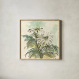 Snowmum II by Chris Paschke. Shown in a natural wood glass frame for a timeless modern aesthetic. Available as an archival giclee rolled canvas, fine art paper, or poster print. SKU 44515a.
