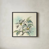 Snowmum IV by Chris Paschke. Shown in a sleek black glass frame for a contemporary gallery look. Available as an archival giclee rolled canvas, fine art paper, or poster print. SKU 44517a.