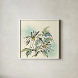 Snowmum IV by Chris Paschke. Shown in a crisp white glass frame for a clean and minimalist style. Available as an archival giclee rolled canvas, fine art paper, or poster print. SKU 44517a.