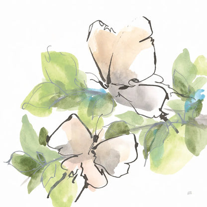 Social Butterflies II by Chris Paschke. SKU 100295a. Archival Giclee Fine art print for wall decor.