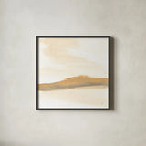 Soft Clouds I by Chris Paschke. Shown in a sleek black glass frame for a contemporary gallery look. Available as an archival giclee rolled canvas, fine art paper, or poster print. SKU 94784a.