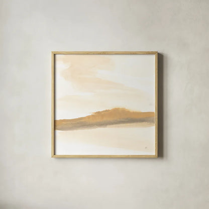 Soft Clouds I by Chris Paschke. Shown in a natural wood glass frame for a timeless modern aesthetic. Available as an archival giclee rolled canvas, fine art paper, or poster print. SKU 94784a.