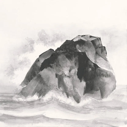 Solitary Rock by Chris Paschke. SKU 44972a. Archival Giclee Fine art print for wall decor.