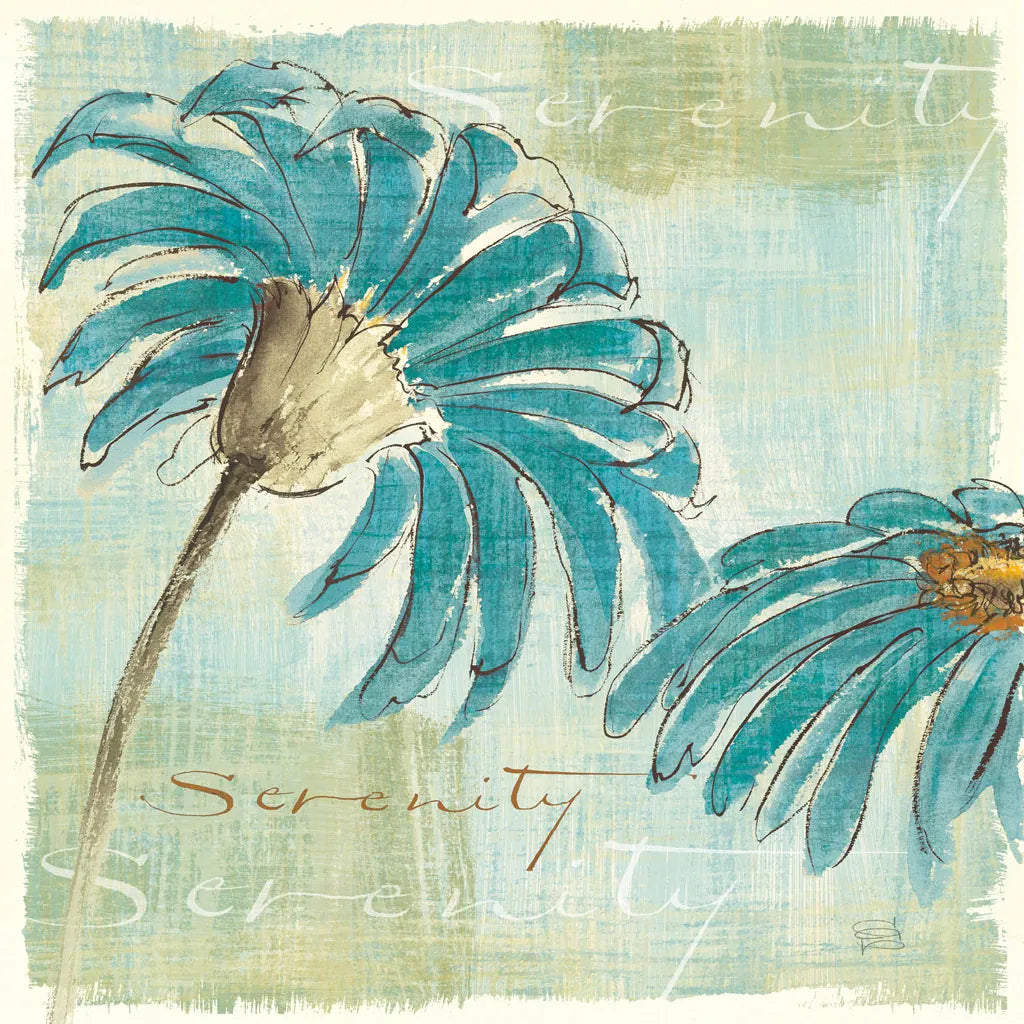 Spa Daisies IV by Chris Paschke. SKU 10898a. Archival Giclee Fine art print for wall decor.