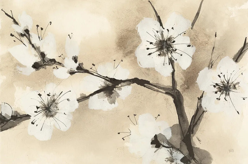 Spring Blossoms I by Chris Paschke. SKU 25205i. Archival Giclee Fine art print for wall decor.