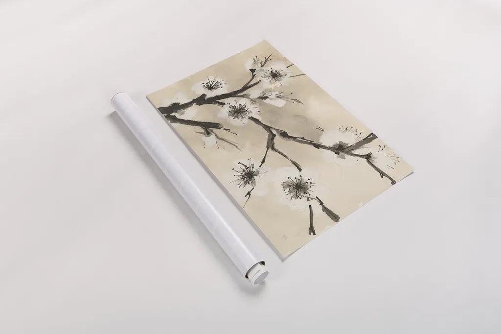 Spring Blossoms II by Chris Paschke. shown as a rolled paper print. Available as archival giclee rolled canvas, fine art paper, or poster print. SKU 25206i.