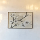 Spring Blossoms II by Chris Paschke. shown as a paper print in a black flame. Available as a archival giclee rolled canvas, fine art paper, or poster print. SKU 25206i.