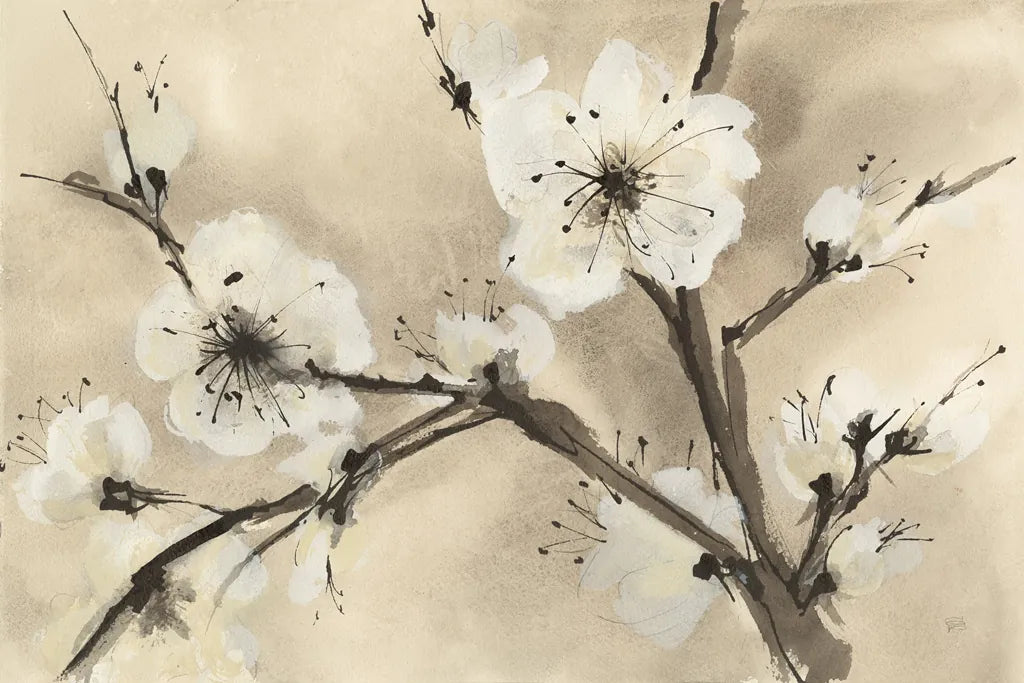 Spring Blossoms III by Chris Paschke. SKU 25207i. Archival Giclee Fine art print for wall decor.