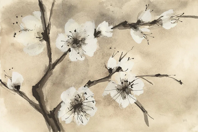 Spring Blossoms IV by Chris Paschke. SKU 25208i. Archival Giclee Fine art print for wall decor.