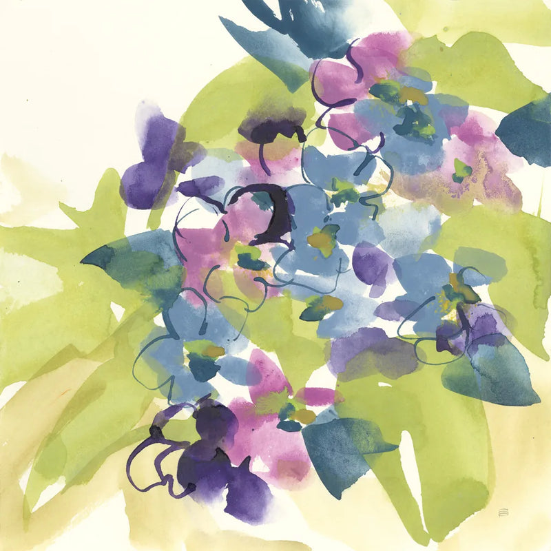 Spring Bouquet I by Chris Paschke. SKU 45468a. Archival Giclee Fine art print for wall decor.