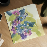 Spring Bouquet II by Chris Paschke. Shown as a detailed flat fine art print, highlighting archival giclee quality. Available as an archival giclee rolled canvas, fine art paper, or poster print. SKU 45469a.