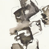 Stacked I Greige by Chris Paschke. SKU 33644a. Archival Giclee Fine art print for wall decor.