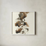 Stacked II by Chris Paschke. Shown in a crisp white glass frame for a clean and minimalist style. Available as an archival giclee rolled canvas, fine art paper, or poster print. SKU 31752a.