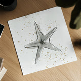 Starfish II by Chris Paschke. Shown as a detailed flat fine art print, highlighting archival giclee quality. Available as an archival giclee rolled canvas, fine art paper, or poster print. SKU 66539a.