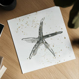 Starfish III by Chris Paschke. Shown as a detailed flat fine art print, highlighting archival giclee quality. Available as an archival giclee rolled canvas, fine art paper, or poster print. SKU 66540a.
