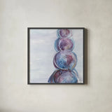 Starting Over I by Chris Paschke. Shown in a sleek black glass frame for a contemporary gallery look. Available as an archival giclee rolled canvas, fine art paper, or poster print. SKU 39576a.