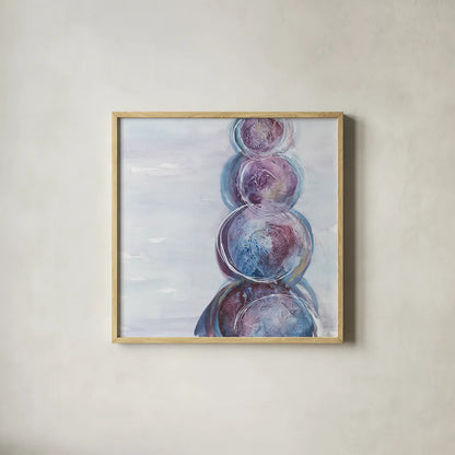 Starting Over I by Chris Paschke. Shown in a natural wood glass frame for a timeless modern aesthetic. Available as an archival giclee rolled canvas, fine art paper, or poster print. SKU 39576a.