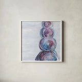 Starting Over I by Chris Paschke. Shown in a crisp white glass frame for a clean and minimalist style. Available as an archival giclee rolled canvas, fine art paper, or poster print. SKU 39576a.