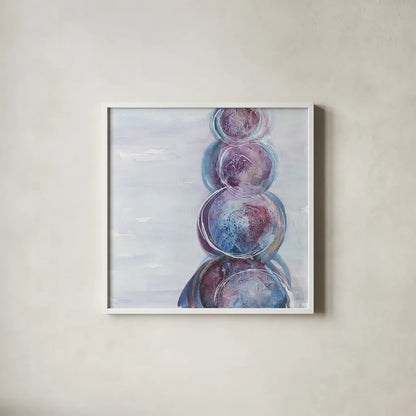 Starting Over I by Chris Paschke. Shown in a crisp white glass frame for a clean and minimalist style. Available as an archival giclee rolled canvas, fine art paper, or poster print. SKU 39576a.