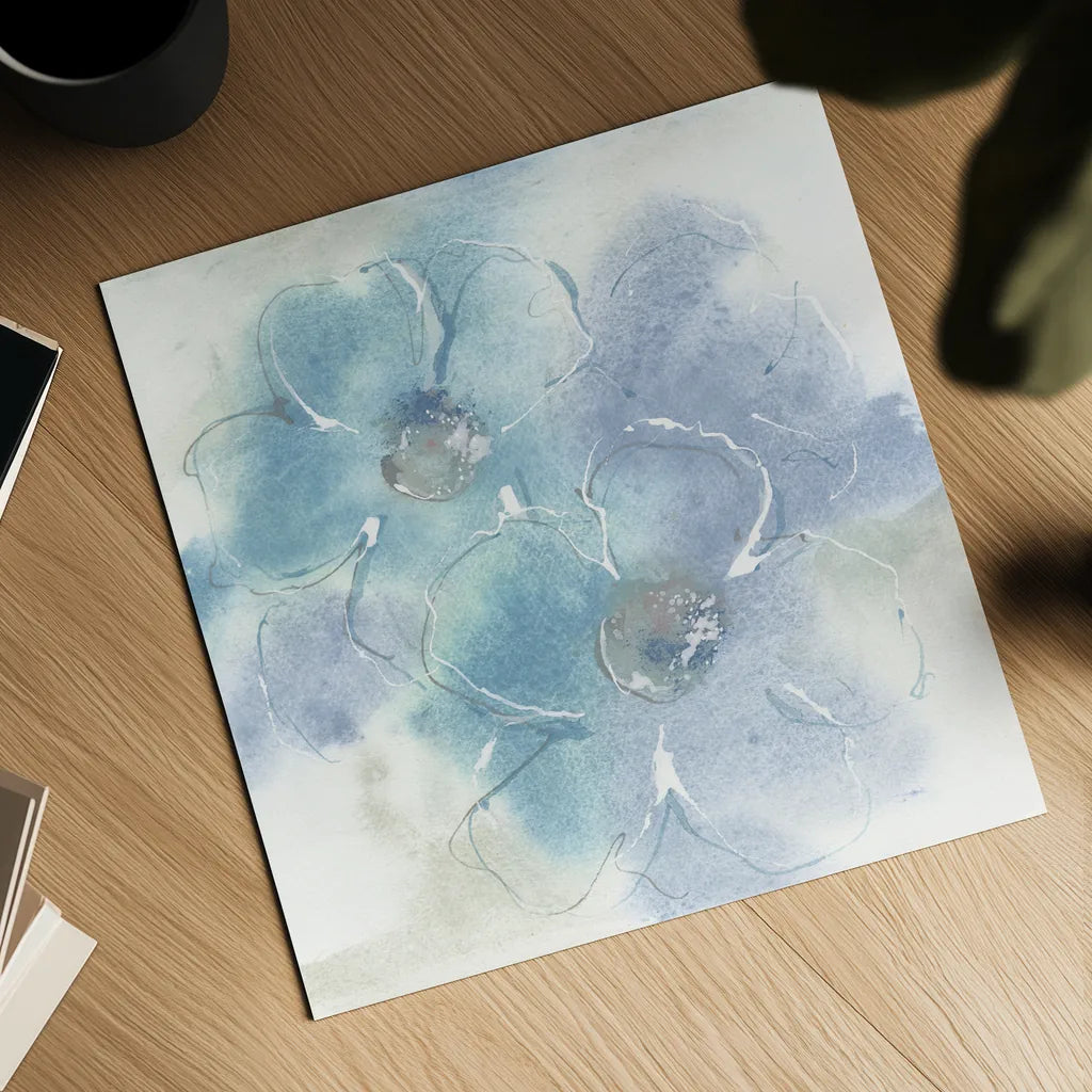 Steel Cosmos I by Chris Paschke. Shown as a detailed flat fine art print, highlighting archival giclee quality. Available as an archival giclee rolled canvas, fine art paper, or poster print. SKU 83589a.