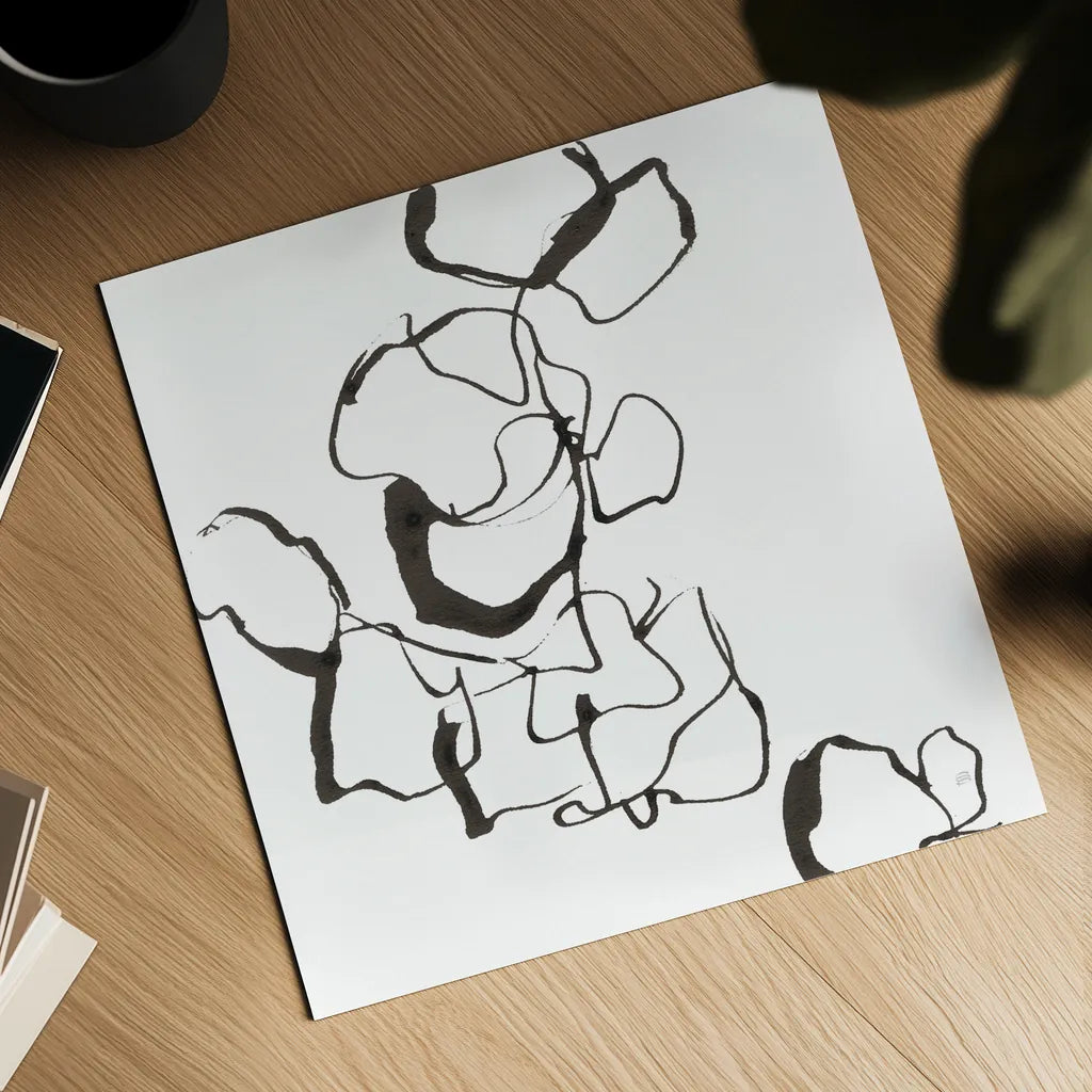 Stoned III by Chris Paschke. Shown as a detailed flat fine art print, highlighting archival giclee quality. Available as an archival giclee rolled canvas, fine art paper, or poster print. SKU 66215a.