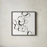 Stoned III by Chris Paschke. Shown in a sleek black glass frame for a contemporary gallery look. Available as an archival giclee rolled canvas, fine art paper, or poster print. SKU 66215a.
