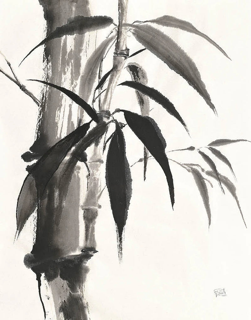 Sumi Bamboo by Chris Paschke