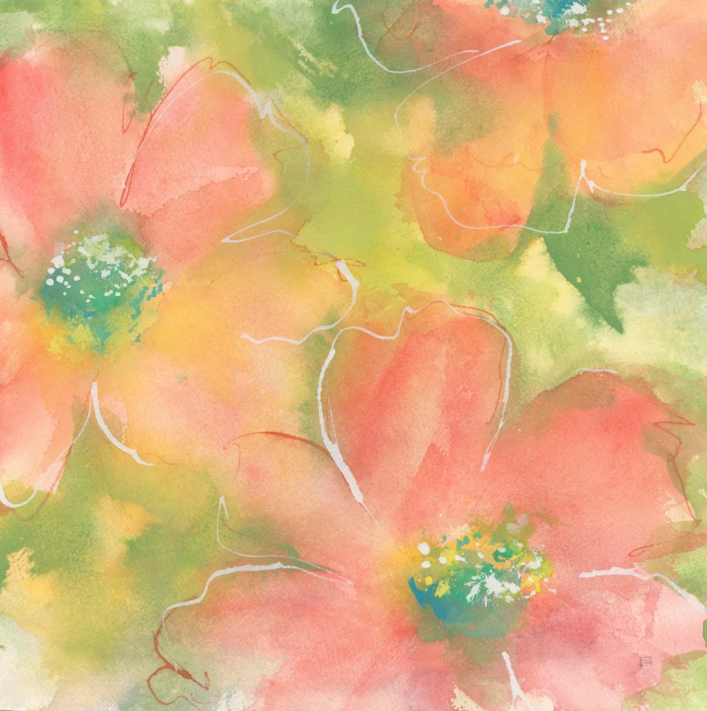 Summer Cosmos I by Chris Paschke. SKU 50263a. Archival Giclee Fine art print for wall decor.