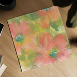 Summer Cosmos I by Chris Paschke. Shown as a detailed flat fine art print, highlighting archival giclee quality. Available as an archival giclee rolled canvas, fine art paper, or poster print. SKU 50263a.
