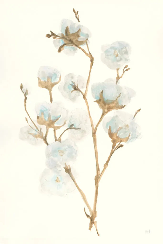 Summer Cotton II by Chris Paschke. SKU 55056h. Archival Giclee Fine art print for wall decor.