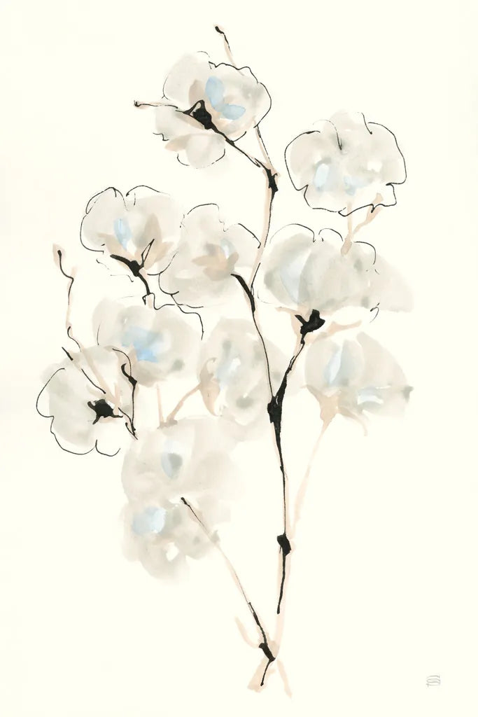 Summer Cotton IV by Chris Paschke. SKU 55058h. Archival Giclee Fine art print for wall decor.