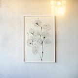 Summer Cotton IV by Chris Paschke. shown as a paper print in a white frame. Available as a archival giclee rolled canvas, fine art paper, or poster print. SKU 55058h.