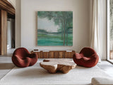 Summer Nights by Chris Paschke. Shown as extra-large giant wall art in a modern living room. Available as an archival giclee rolled canvas, fine art paper, or poster print. SKU 23957a.