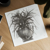 Sunroom Sketch I by Chris Paschke. Shown as a detailed flat fine art print, highlighting archival giclee quality. Available as an archival giclee rolled canvas, fine art paper, or poster print. SKU 85520a.