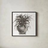 Sunroom Sketch I by Chris Paschke. Shown in a sleek black glass frame for a contemporary gallery look. Available as an archival giclee rolled canvas, fine art paper, or poster print. SKU 85520a.