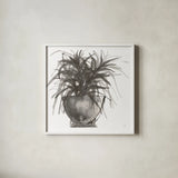Sunroom Sketch I by Chris Paschke. Shown in a crisp white glass frame for a clean and minimalist style. Available as an archival giclee rolled canvas, fine art paper, or poster print. SKU 85520a.